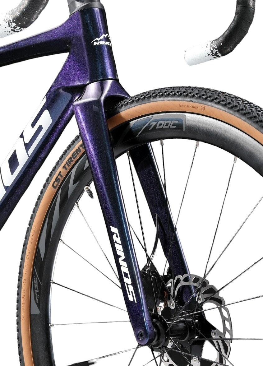 RINOS Vélo de gravel Carbon Sandman5.0 Shimano R8000 Ultegra