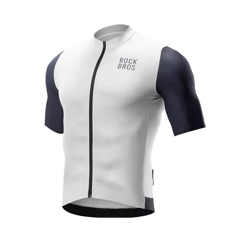 ROCKBROS maillot de cyclisme léger homme maillot manches courtes vtt/vélo de route taille ue