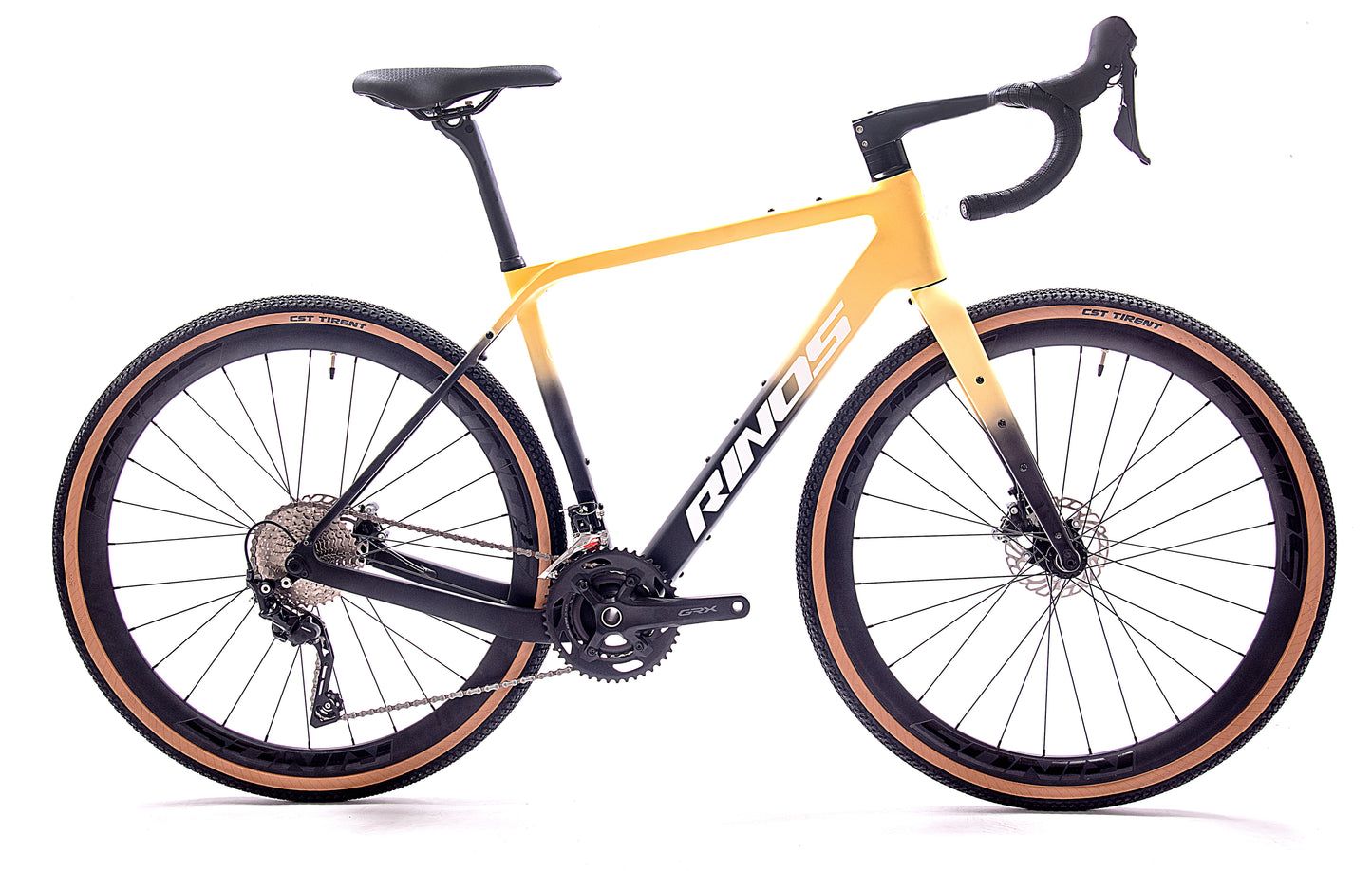 RINOS Vélo de gravel en carbone Sandman6.0 Shimano GRX600