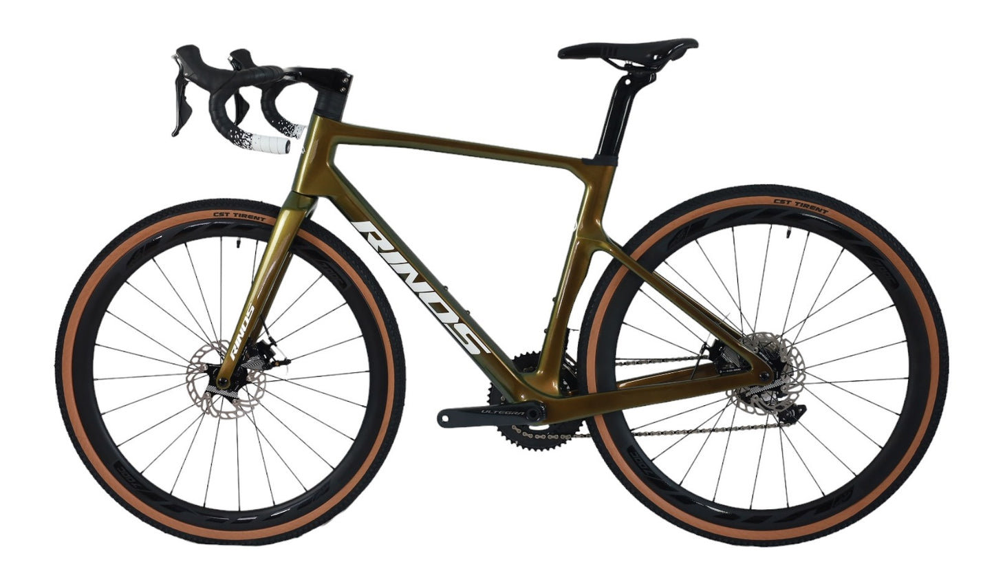 RINOS Vélo de gravel Carbon Sandman5.0 Shimano R8000 Ultegra