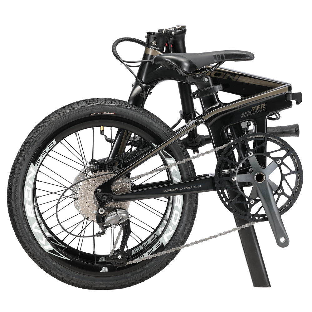 KABON City vélo pliant carbone Shimano Altus 9S 20 pouces avec roues en carbone