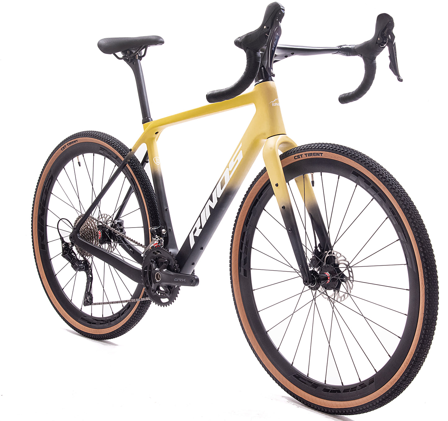 RINOS Vélo de gravel en carbone Sandman6.0 Shimano GRX600