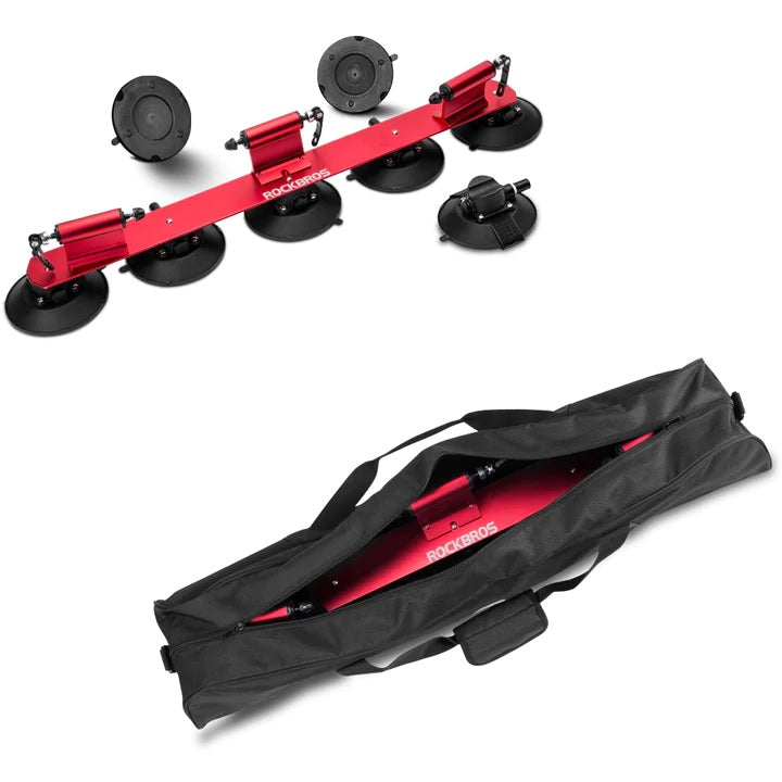 ROCKBROS XP100 Porte-vélos pour 1-3 vélos Rouge 1x Vélo
