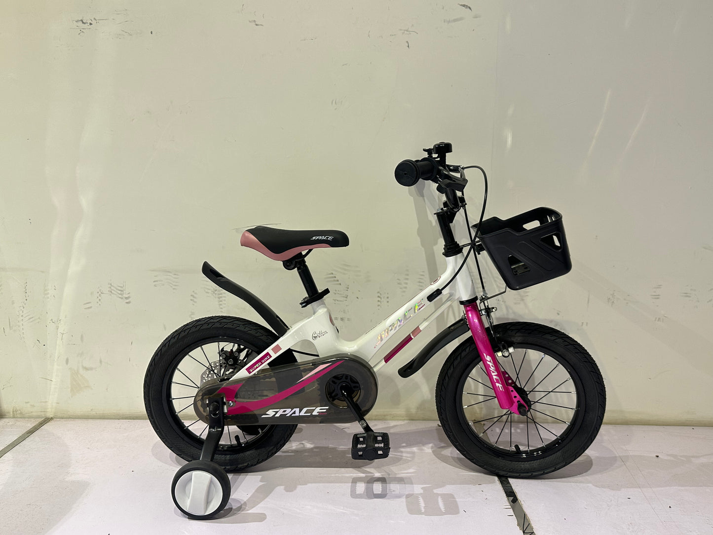 Vélo enfant SKYS de 3 à 9 ans 14/16/18 pouces rose