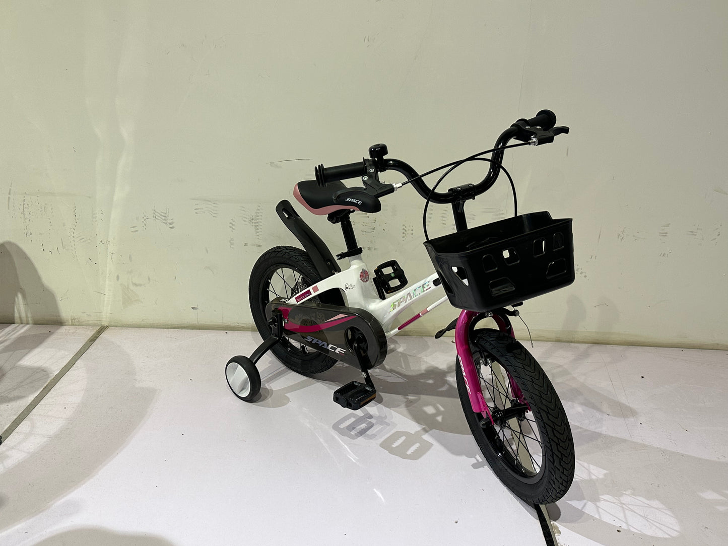 Vélo enfant SKYS de 3 à 9 ans 14/16/18 pouces rose