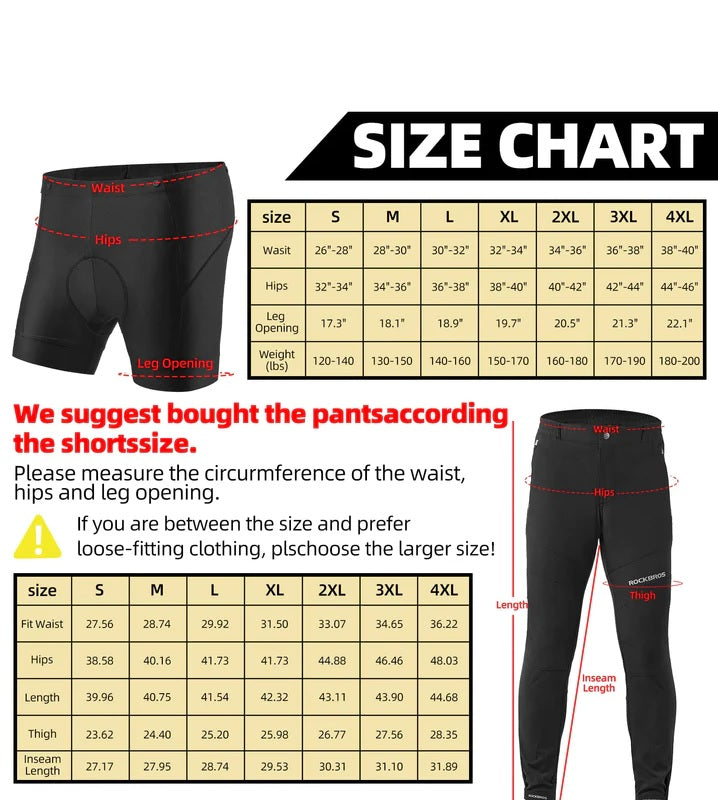 ROCKBROS Cuissard homme avec rembourrage vélo de course cuissard court VTT