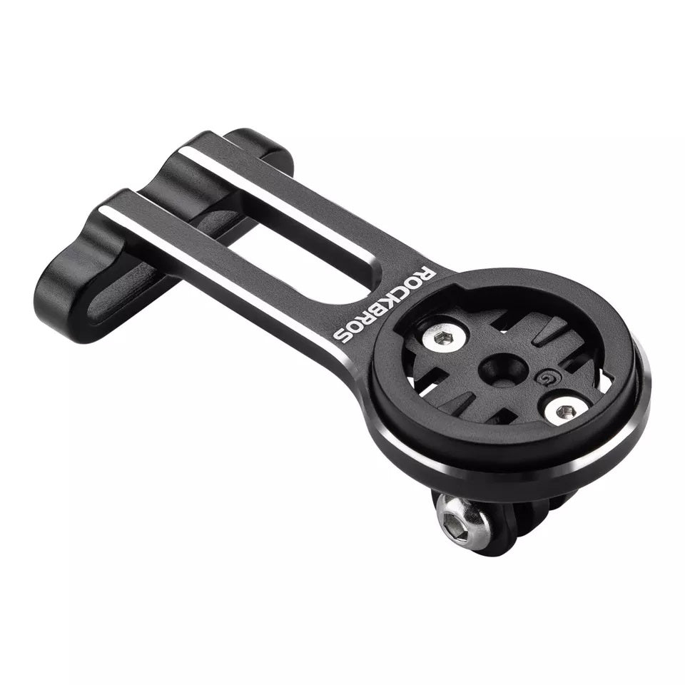 Support d'ordinateur de vélo ROCKBROS pour support de guidon GPS Garmin Bryton Wahoo en aluminium