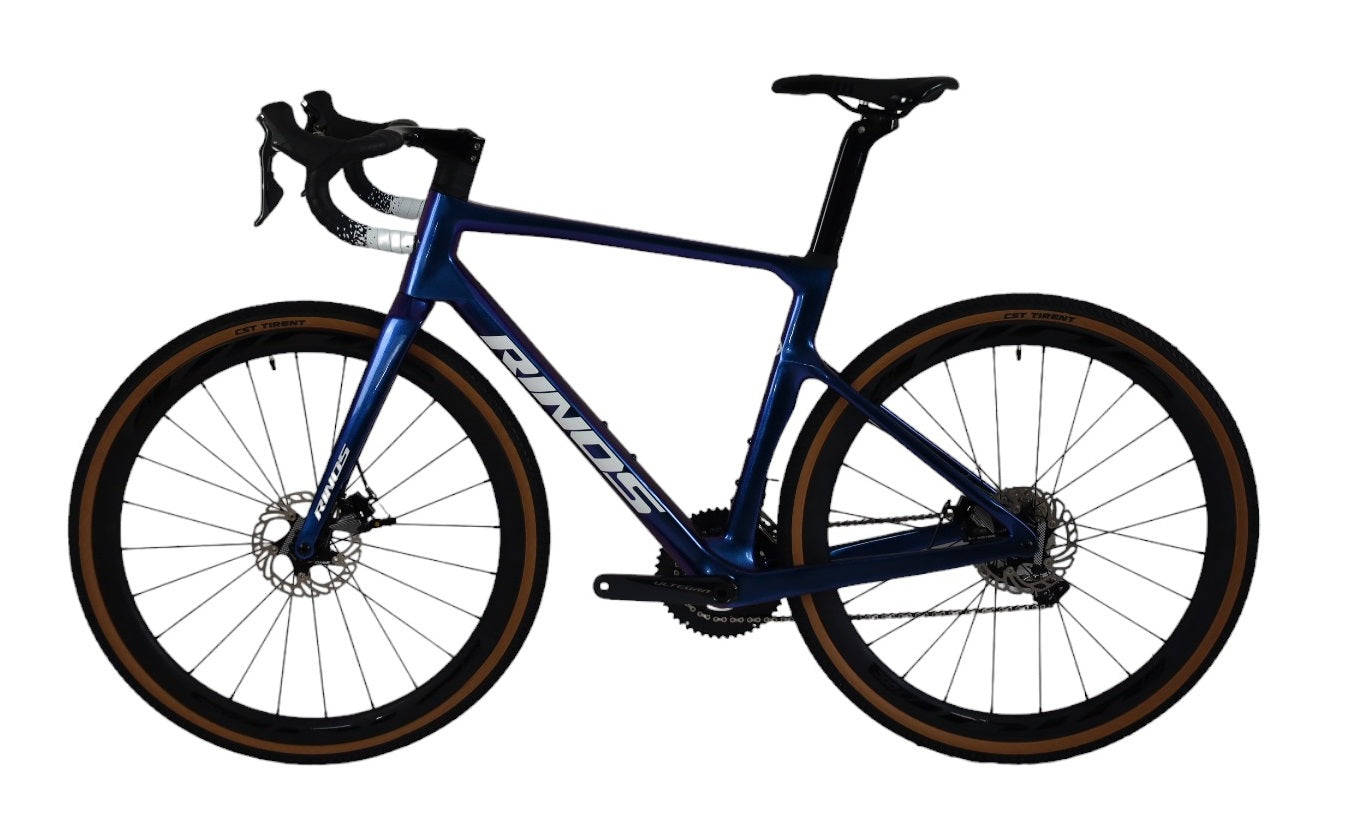 RINOS Vélo de gravel Carbon Sandman5.0 Shimano R8000 Ultegra