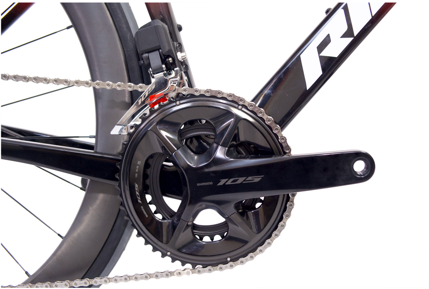 RINOS Vélo de route entièrement en carbone Odin 6.1 Shimano 105 Di2 R7150 24 vitesses
