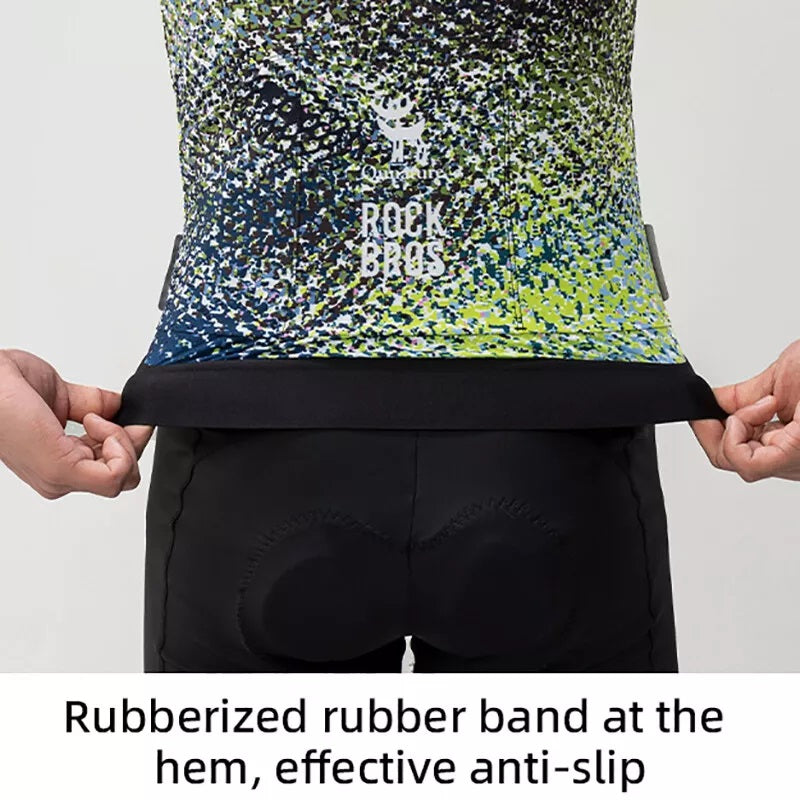 ROCKBROS maillot de cyclisme homme chemise à manches courtes vêtements de cyclisme S-4XL