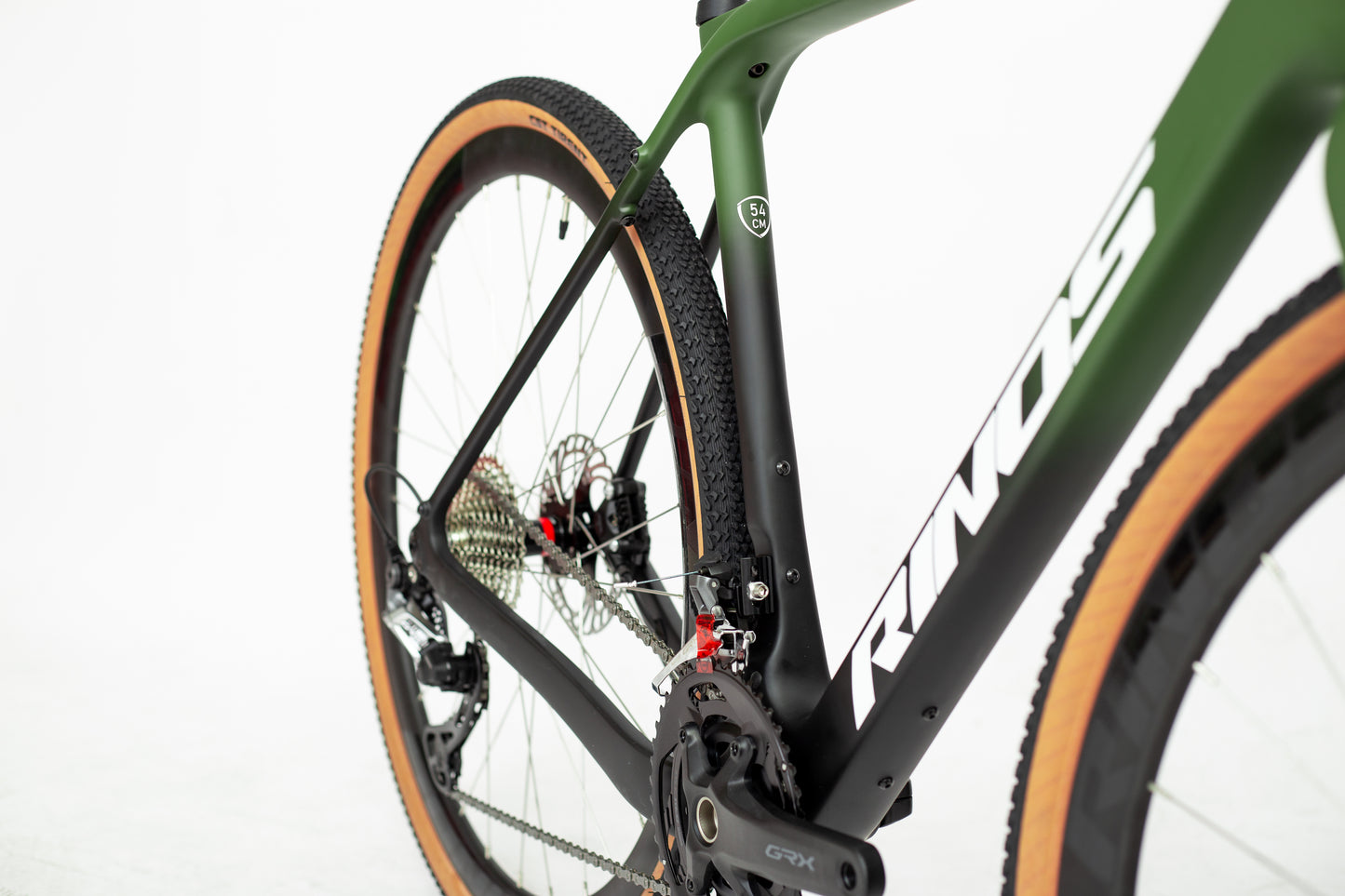 RINOS Vélo de gravel en carbone Sandman4.0 Shimano GRX400
