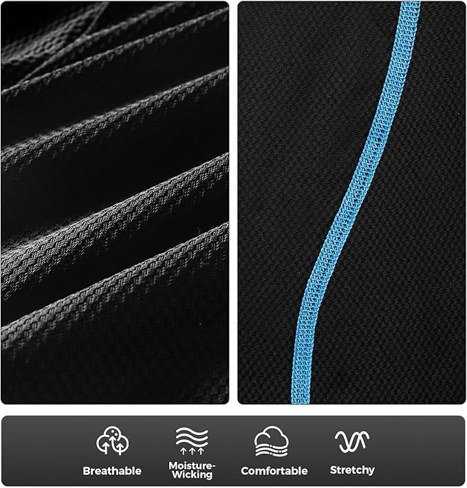 ROCKBROS Cuissard de Cyclisme pour Hommes avec Rembourrage de Siège 4D Sous-vêtements de Cyclisme Respirants Sous-vêtements de Cyclisme Rembourrés Court Élastique VTT Vélo de Route M-3XL