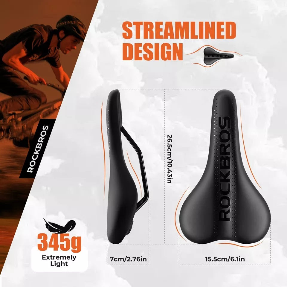 ROCKBROS selle de vélo siège de vélo selle de vélo plus confortable pour BMX vtt vélo de route