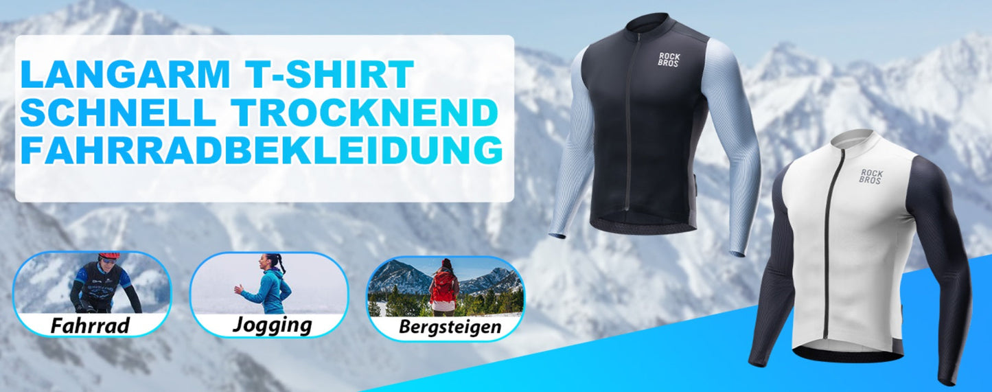 ROCKBROS maillot de cyclisme léger homme maillot manches courtes vtt/vélo de route taille ue