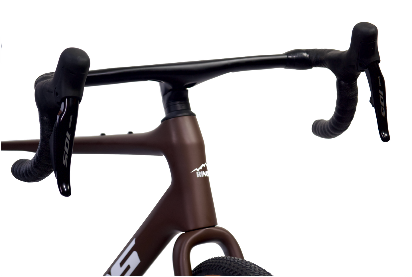RINOS Vélo de gravel en carbone Sandman 8.0 Shimano 105 Di2 R7150