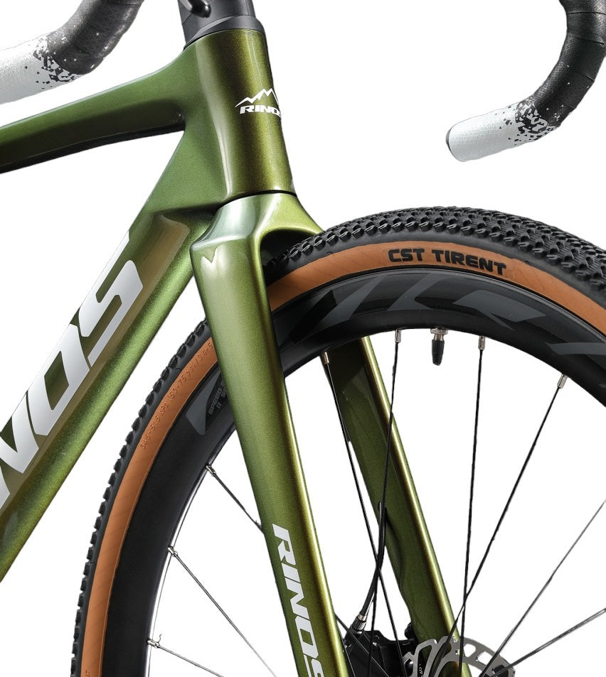 RINOS Vélo de gravel Carbon Sandman5.0 Shimano R8000 Ultegra
