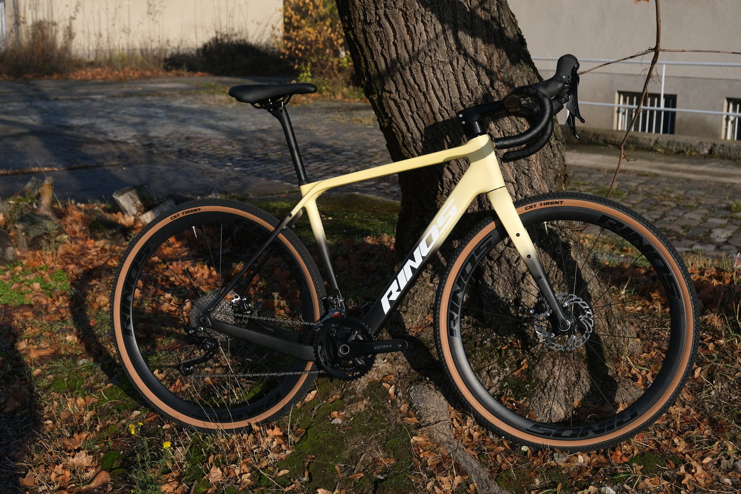 RINOS Vélo de gravel en carbone Sandman6.0 Shimano GRX600
