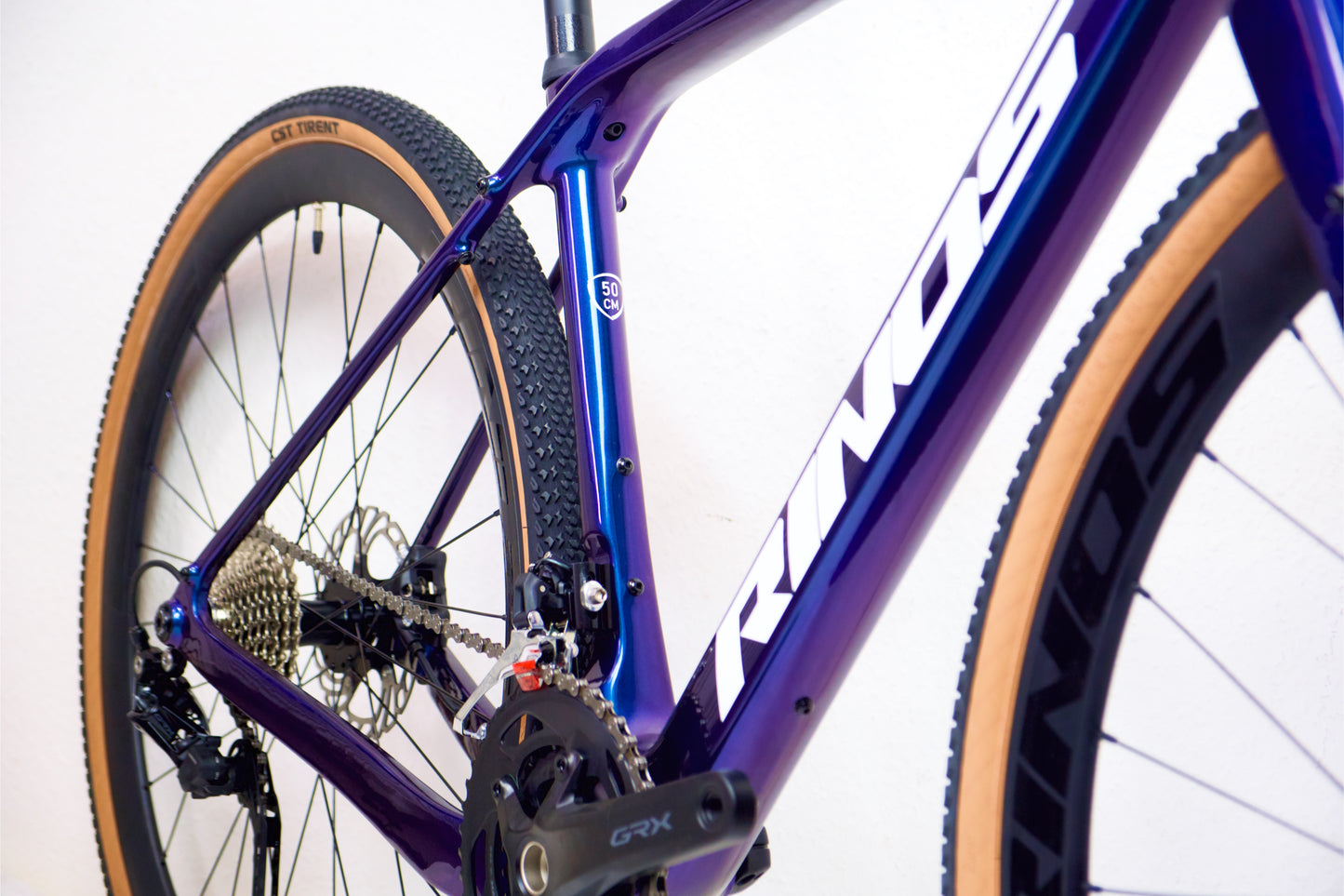 RINOS Vélo de gravel en carbone Sandman6.0 Shimano GRX600