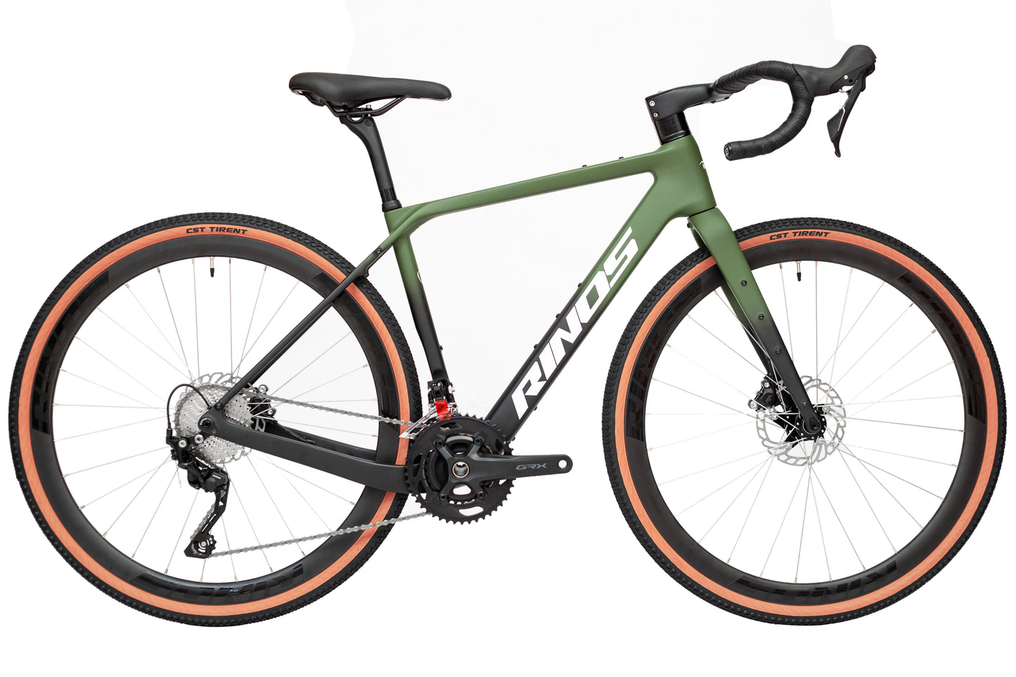 RINOS Vélo de gravel en carbone Sandman4.0 Shimano GRX400