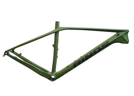 Cadre de vélo en carbone RINOS T800 pour VTT semi-rigide léger