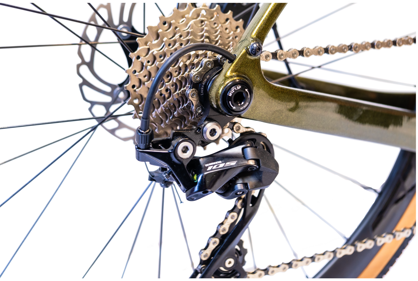 RINOS Vélo de gravel Carbon Sandman3.0 Shimano R7000