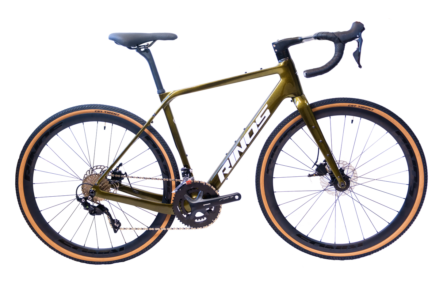 RINOS Vélo de gravel Carbon Sandman3.0 Shimano R7000