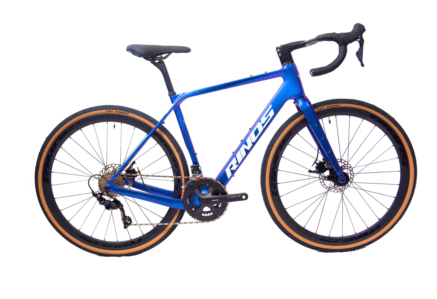 RINOS Vélo de gravel Carbon Sandman3.0 Shimano R7000