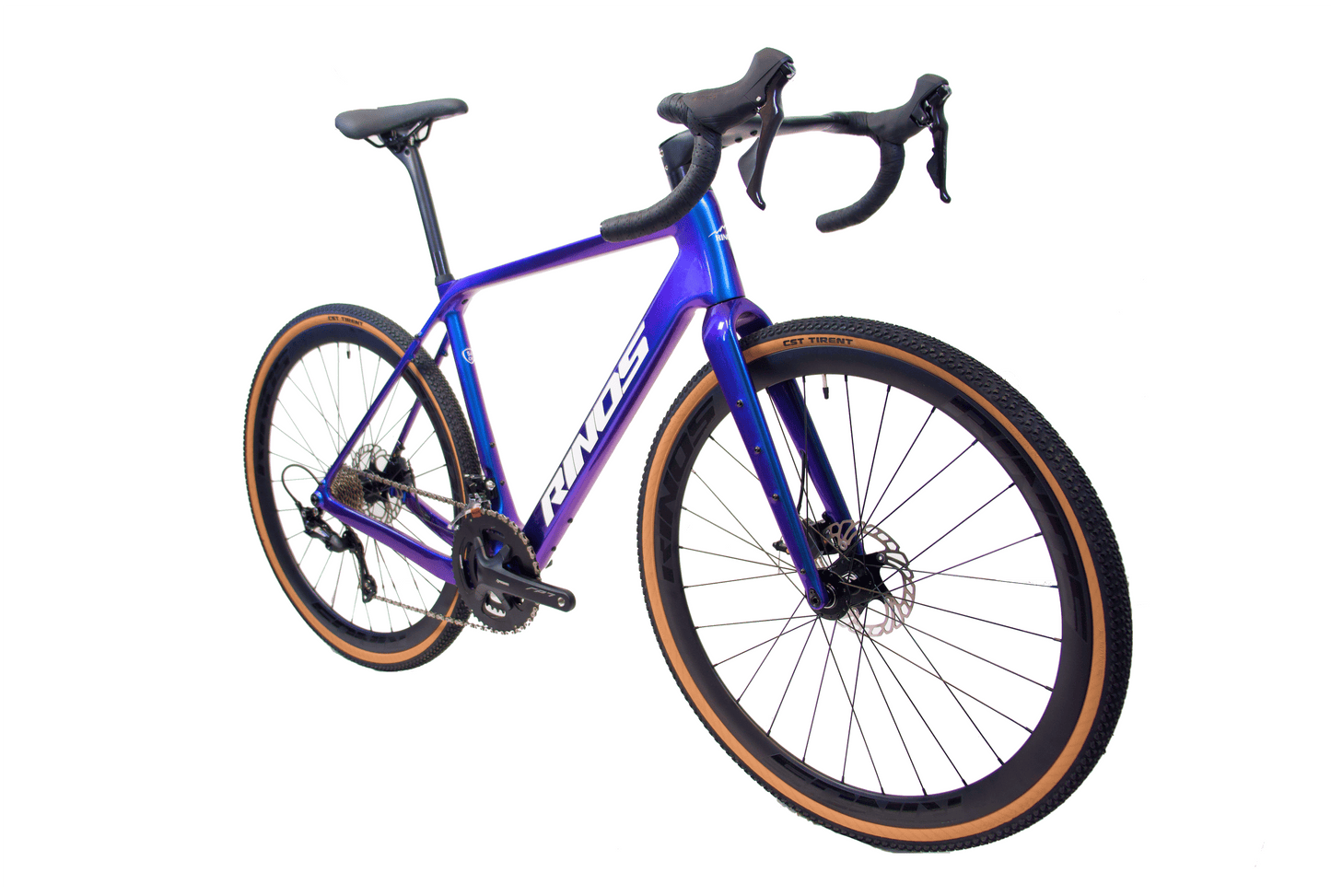 RINOS Vélo de gravel Carbon Sandman3.0 Shimano R7000