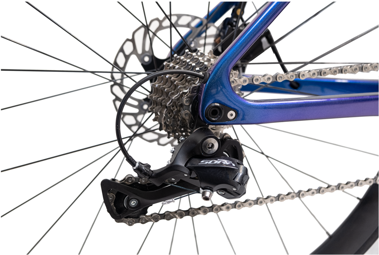 RINOS Vélo de route en carbone 700C Shimano SORA R3000 18 vitesses Odin1.0