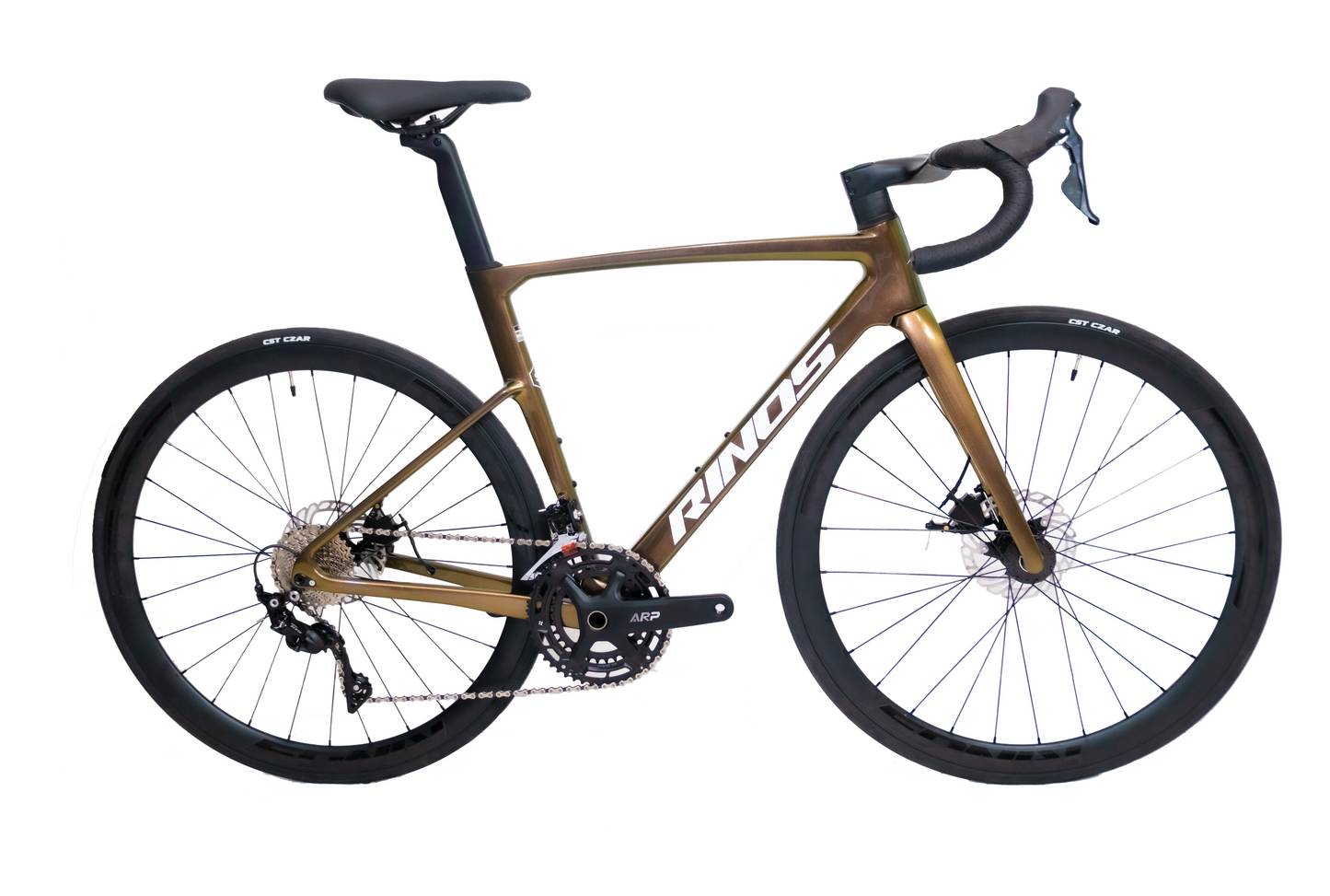 RINOS Vélo de route en carbone 700C Shimano SORA R3000 18 vitesses Odin1.0