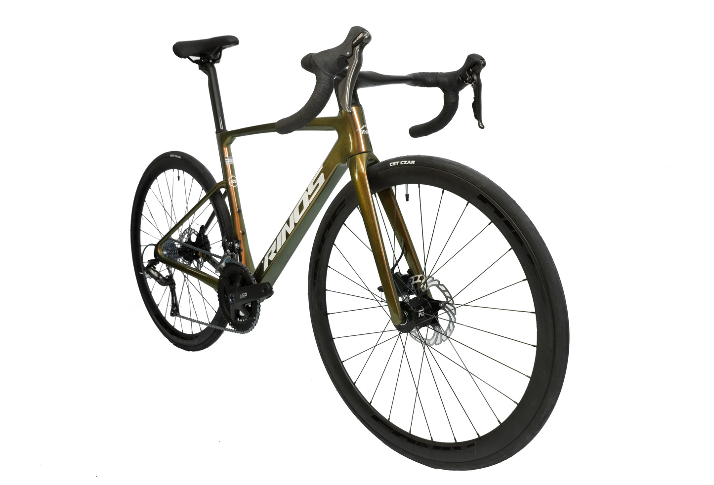 RINOS Vélo de route en carbone 700C Shimano SORA R3000 18 vitesses Odin1.0
