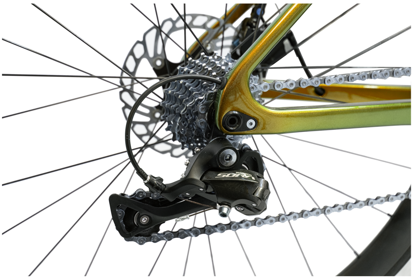 RINOS Vélo de route en carbone 700C Shimano SORA R3000 18 vitesses Odin1.0