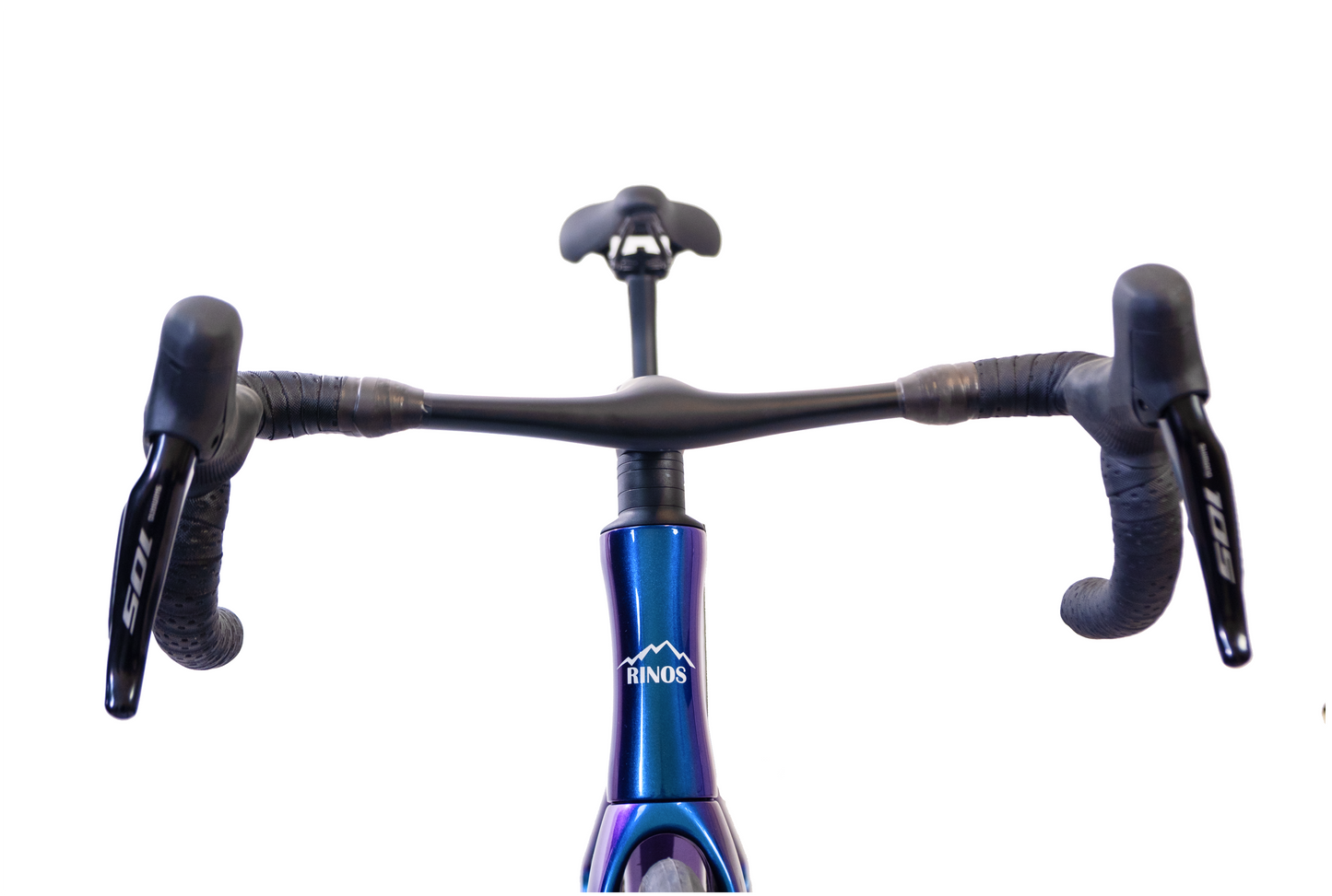 RINOS Vélo de route entièrement en carbone Odin 6.1 Shimano 105 Di2 R7150 24 vitesses