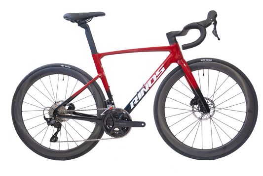 RINOS Vélo de route entièrement en carbone Odin 4.1 Shimano 105 ST-R7120 24 vitesses