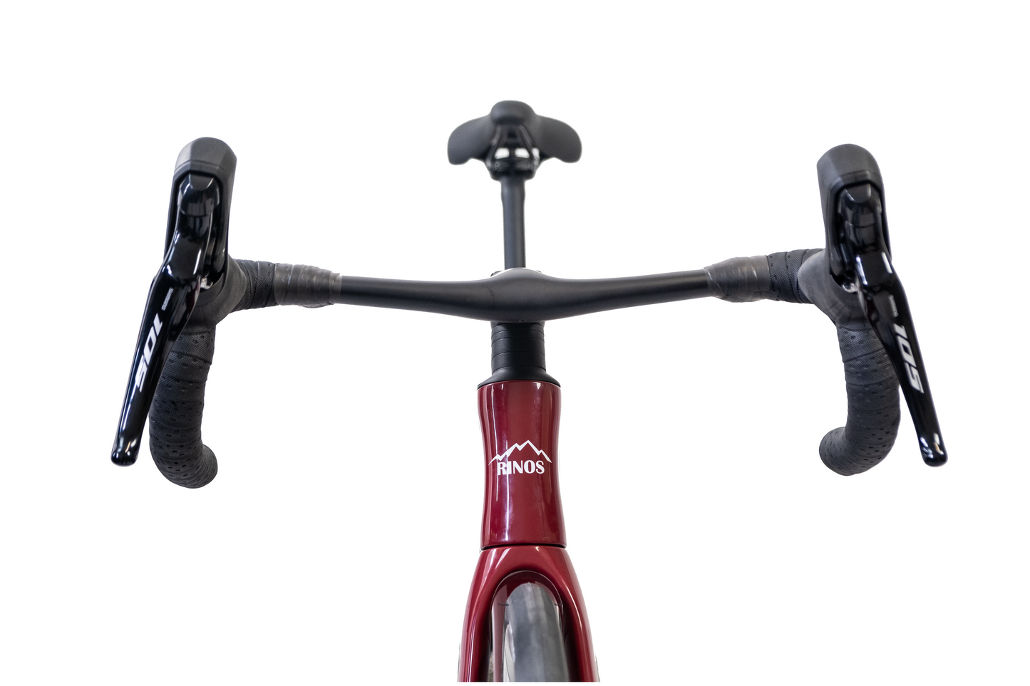 RINOS Vélo de route entièrement en carbone Odin 4.1 Shimano 105 ST-R7120 24 vitesses