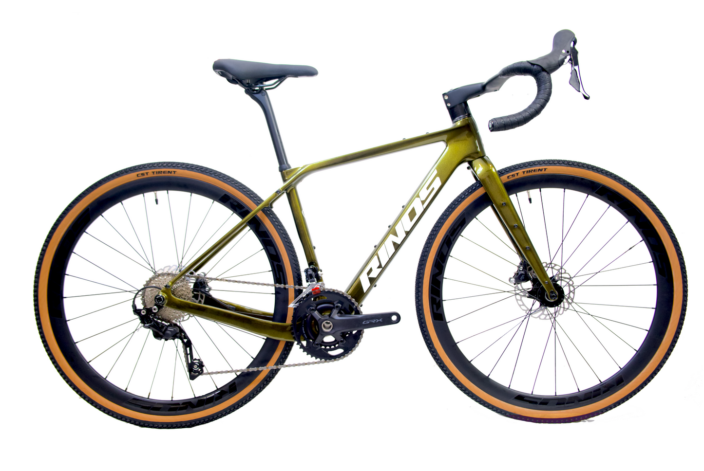 RINOS Vélo de gravel en carbone Sandman6.0 Shimano GRX600