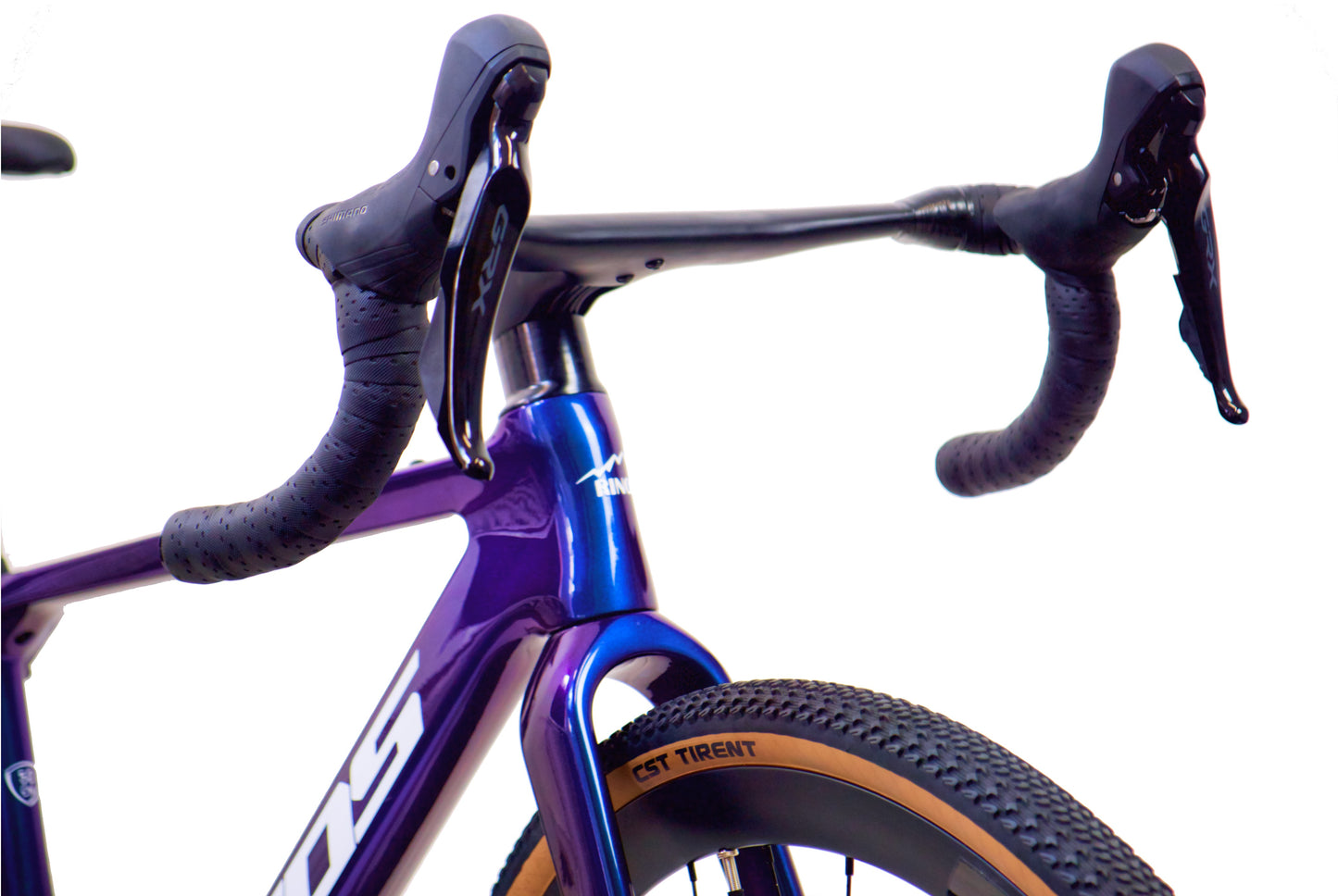 RINOS Vélo de gravel en carbone Sandman6.0 Shimano GRX600