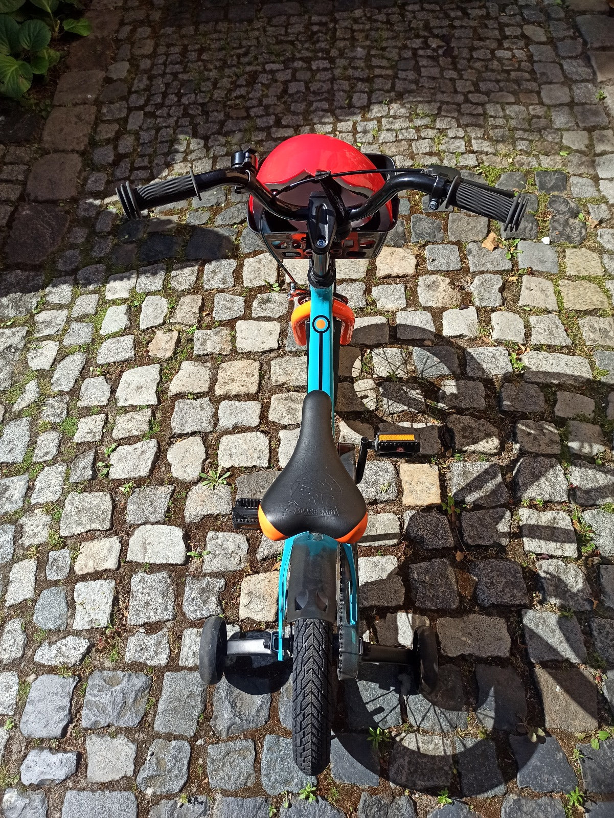 Vélo enfant SKYS de 3 à 9 ans 14/16/18 pouces bleu orange