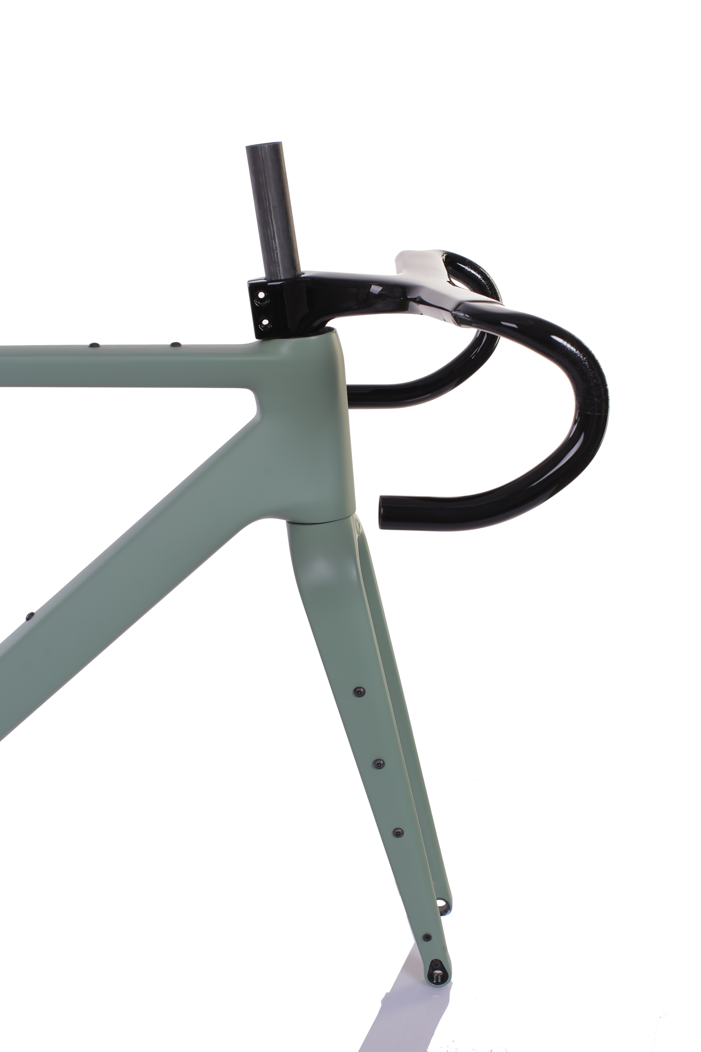 Ensemble cadre RINOS Gravel avec fourche tige de selle guidon fibre de carbone T800 couleur caméléon