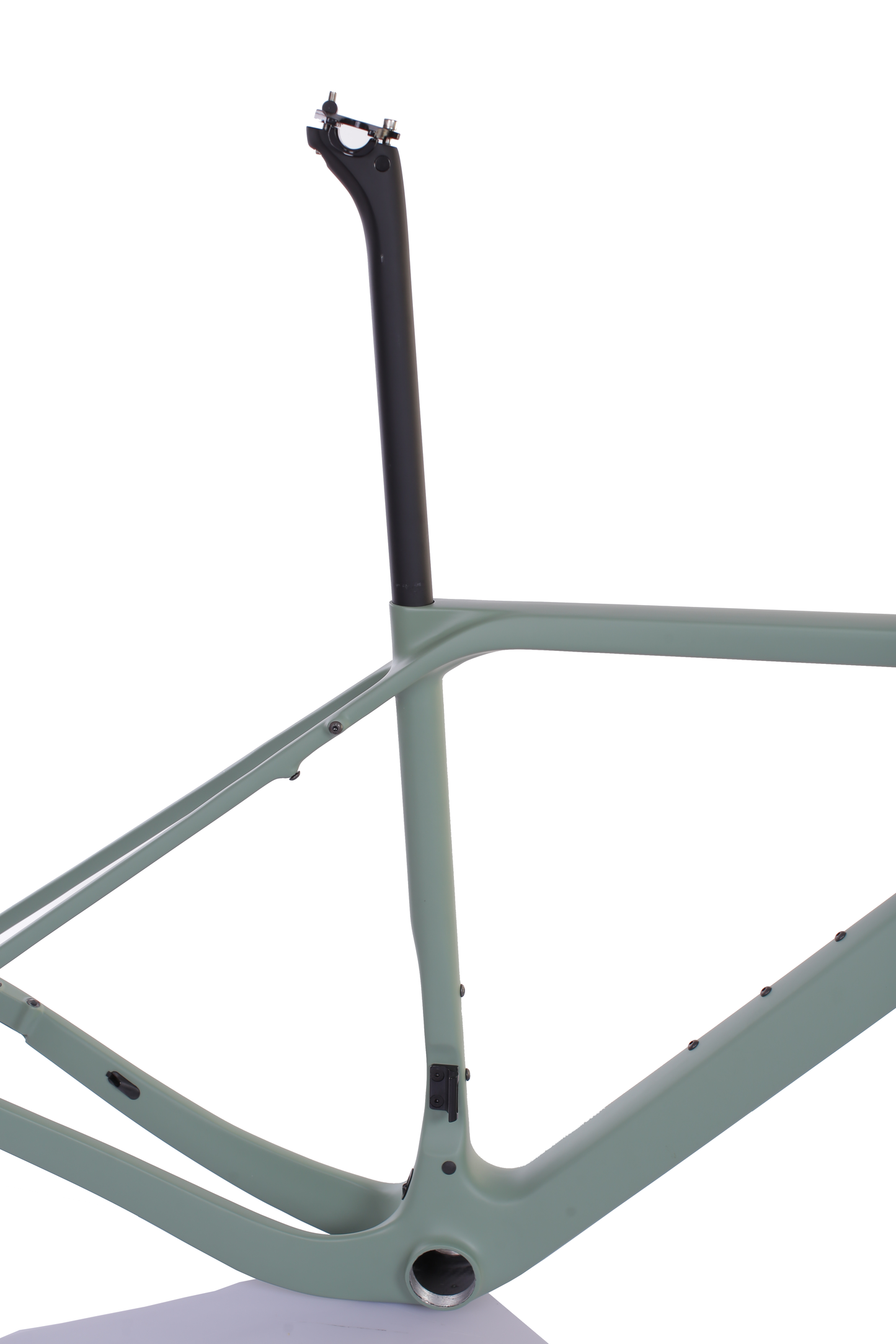 Ensemble cadre RINOS Gravel avec fourche tige de selle guidon fibre de carbone T800 couleur caméléon
