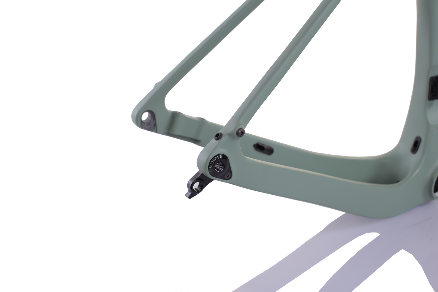 Ensemble cadre RINOS Gravel avec fourche tige de selle guidon fibre de carbone T800 couleur caméléon