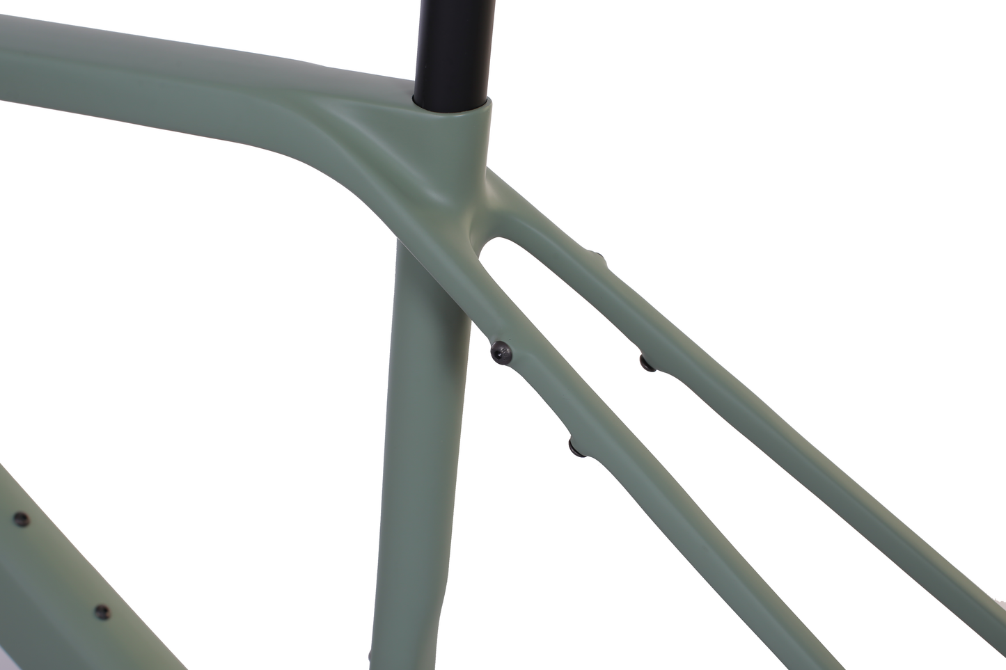 Ensemble cadre RINOS Gravel avec fourche tige de selle guidon fibre de carbone T800 couleur caméléon