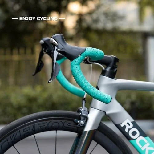 ROCKBROS Bande de guidon vélo de route, 2 rouleaux de bande de guidon route, super long 220cm et épaisseur 3mm