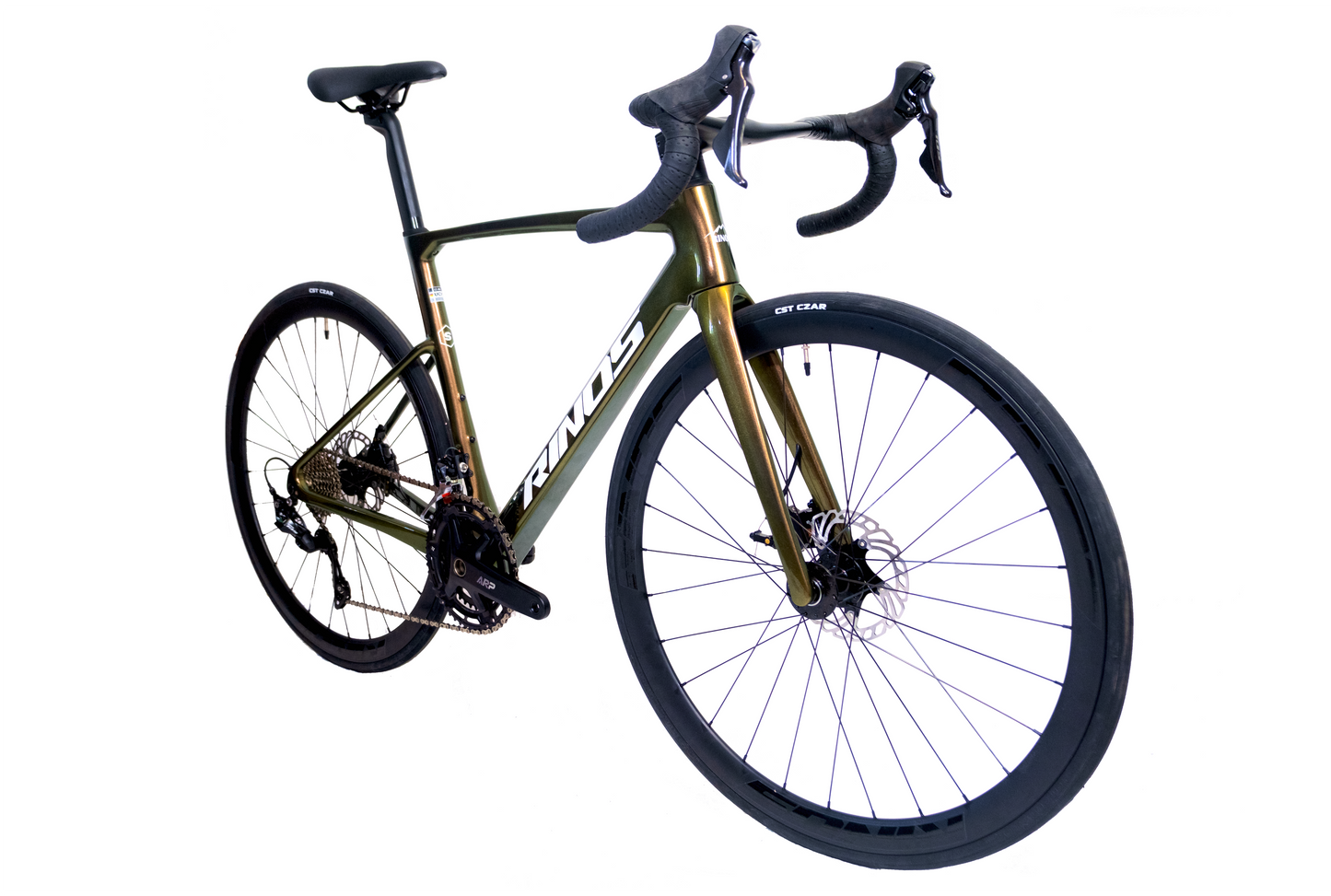 RINOS Vélo de route en carbone 700C Shimano 105 R7000 22 vitesses Odin3.0