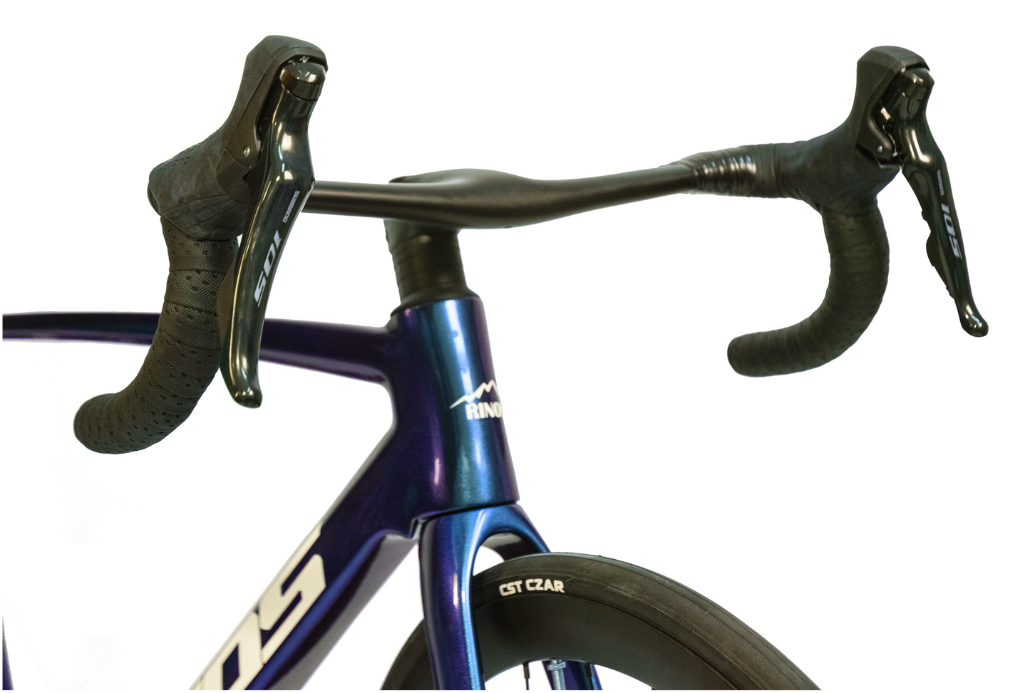 RINOS Vélo de route en carbone 700C Shimano 105 R7000 22 vitesses Odin3.0