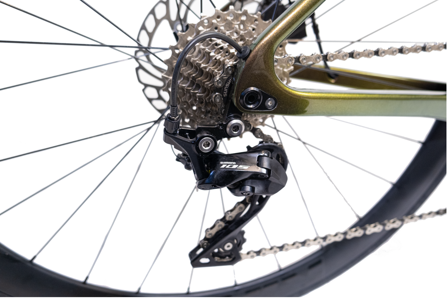 RINOS Vélo de route en carbone 700C Shimano 105 R7000 22 vitesses Odin3.0