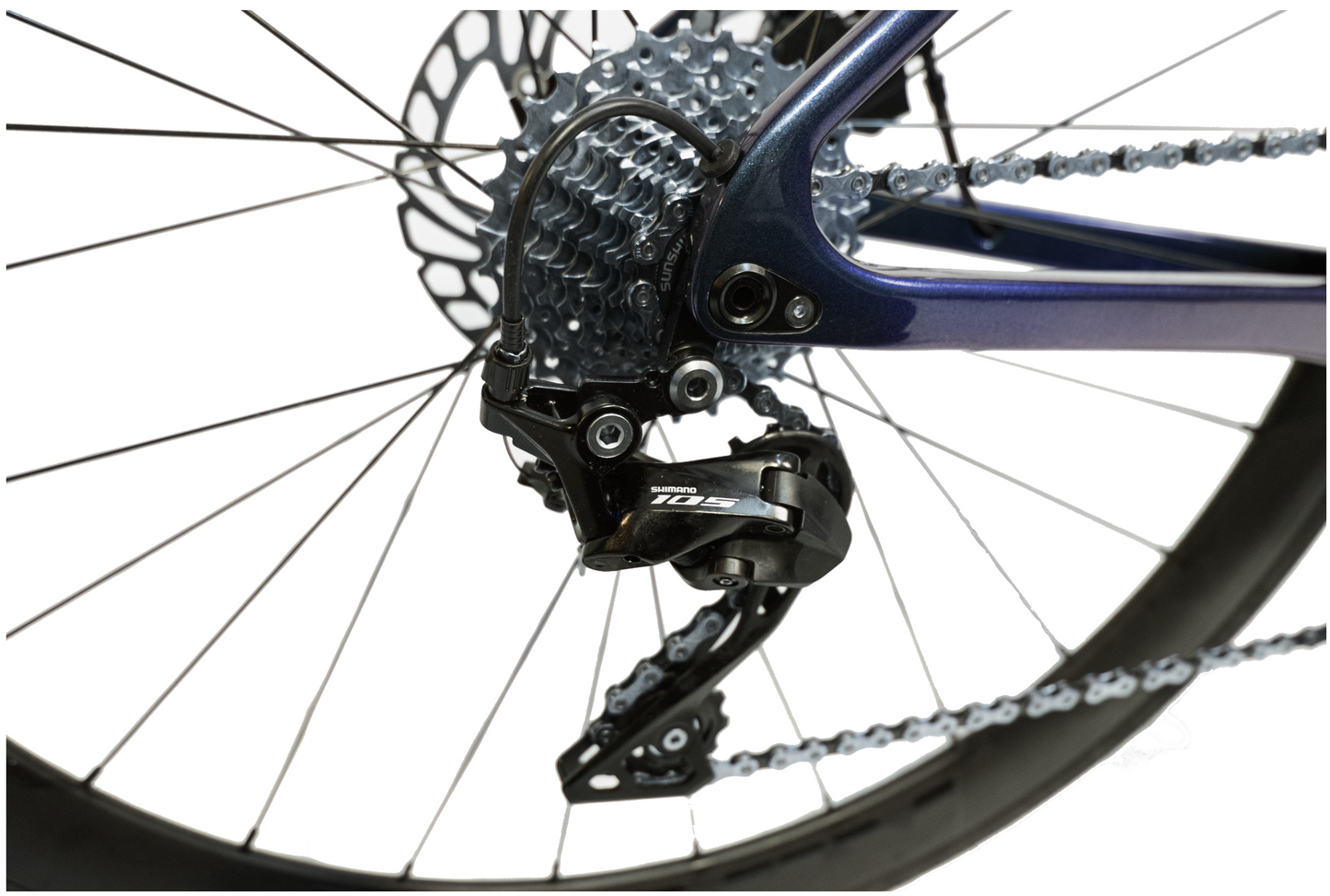 RINOS Vélo de route en carbone 700C Shimano 105 R7000 22 vitesses Odin3.0