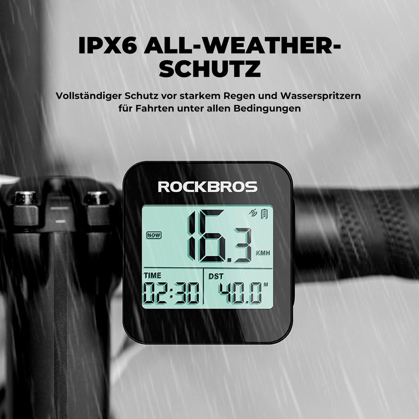 Compteur de vélo sans fil G1 ROCKBROS