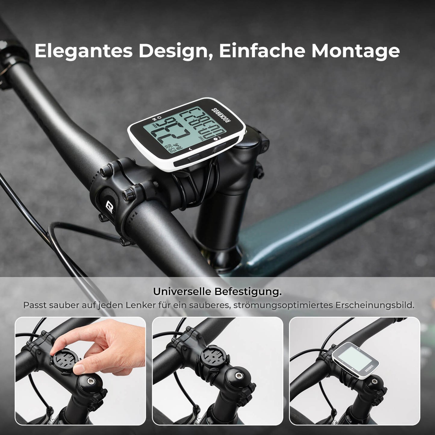 Compteur de vélo sans fil R1 ROCKBROS