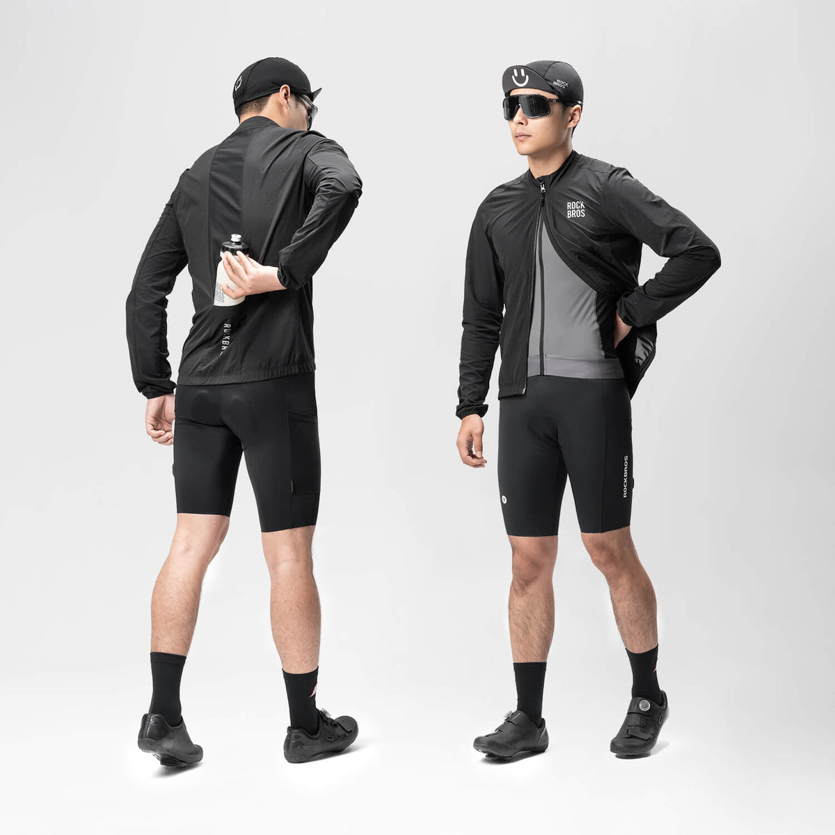 ROCKBROS Veste de Vélo Légère Homme Respirante Printemps